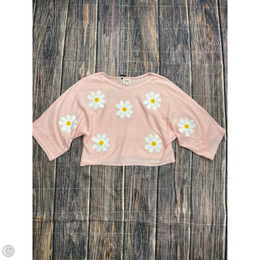 Sweater By Bibi In Pink, Size: M
