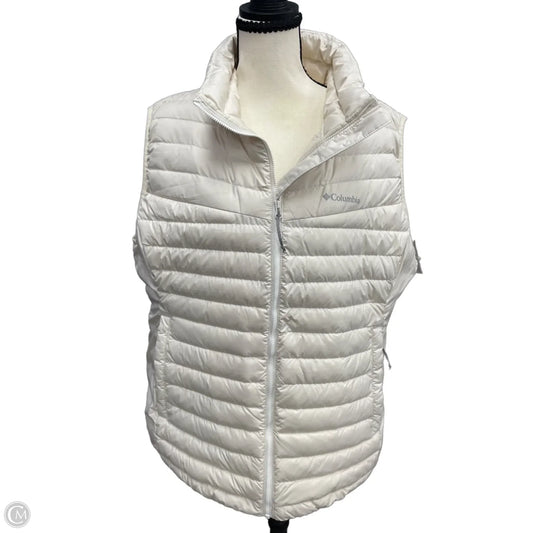 Vest Puffer & Quilted By Columbia In Cream, Size: 1x
