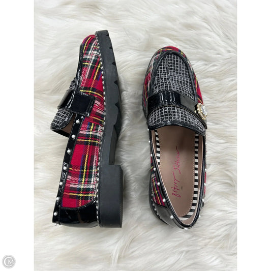 Shoes Flats By Betsey Johnson In Black, Size: 8