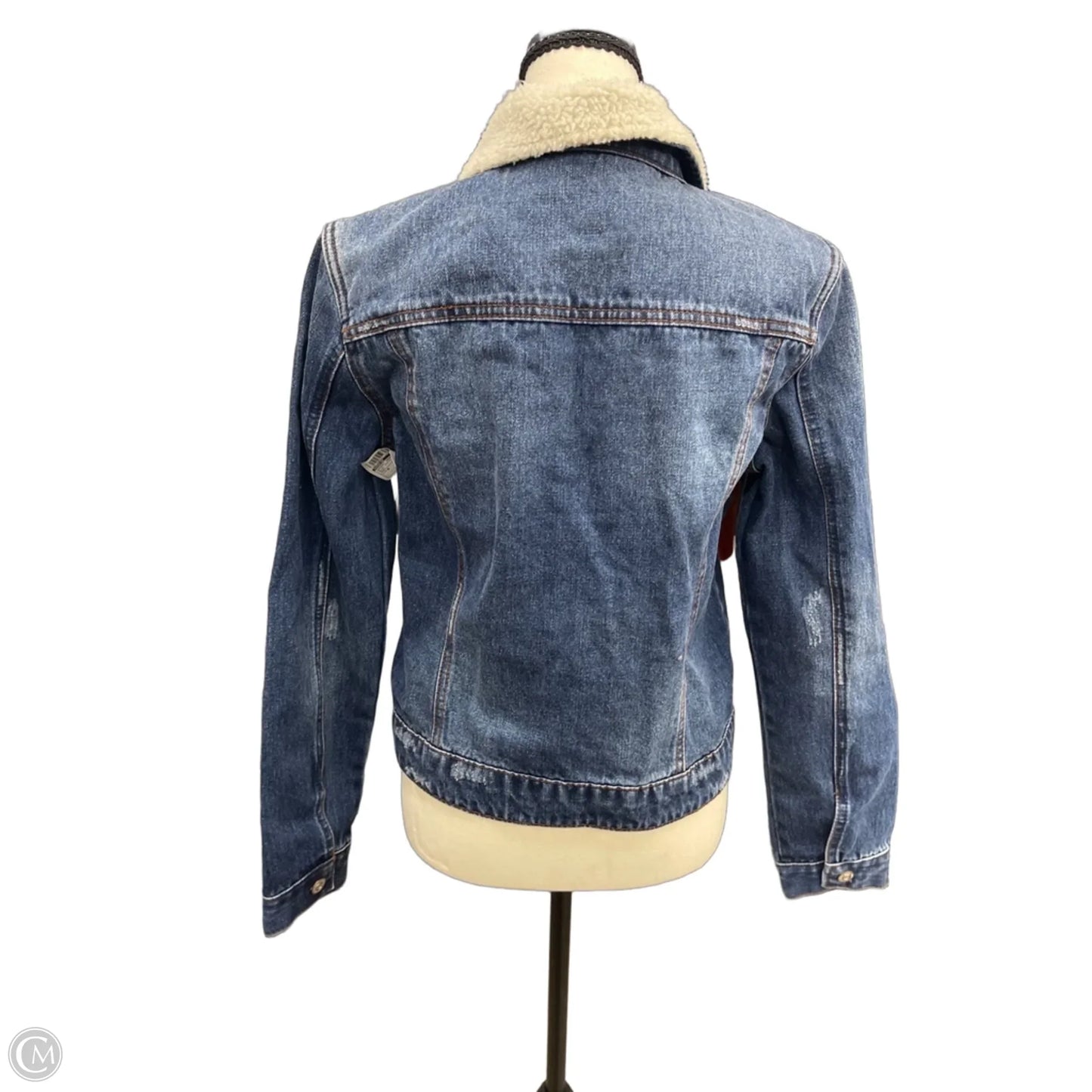 Jacket Denim By Kensie In Blue Denim, Size: M