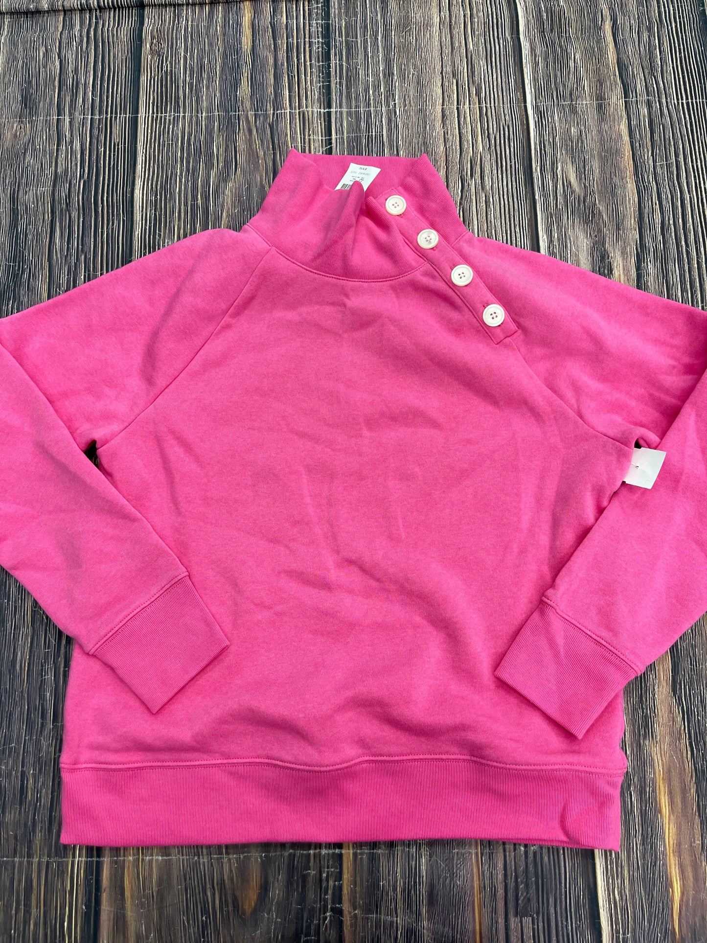 Pink Sweatshirt Collar J. Crew, Size S