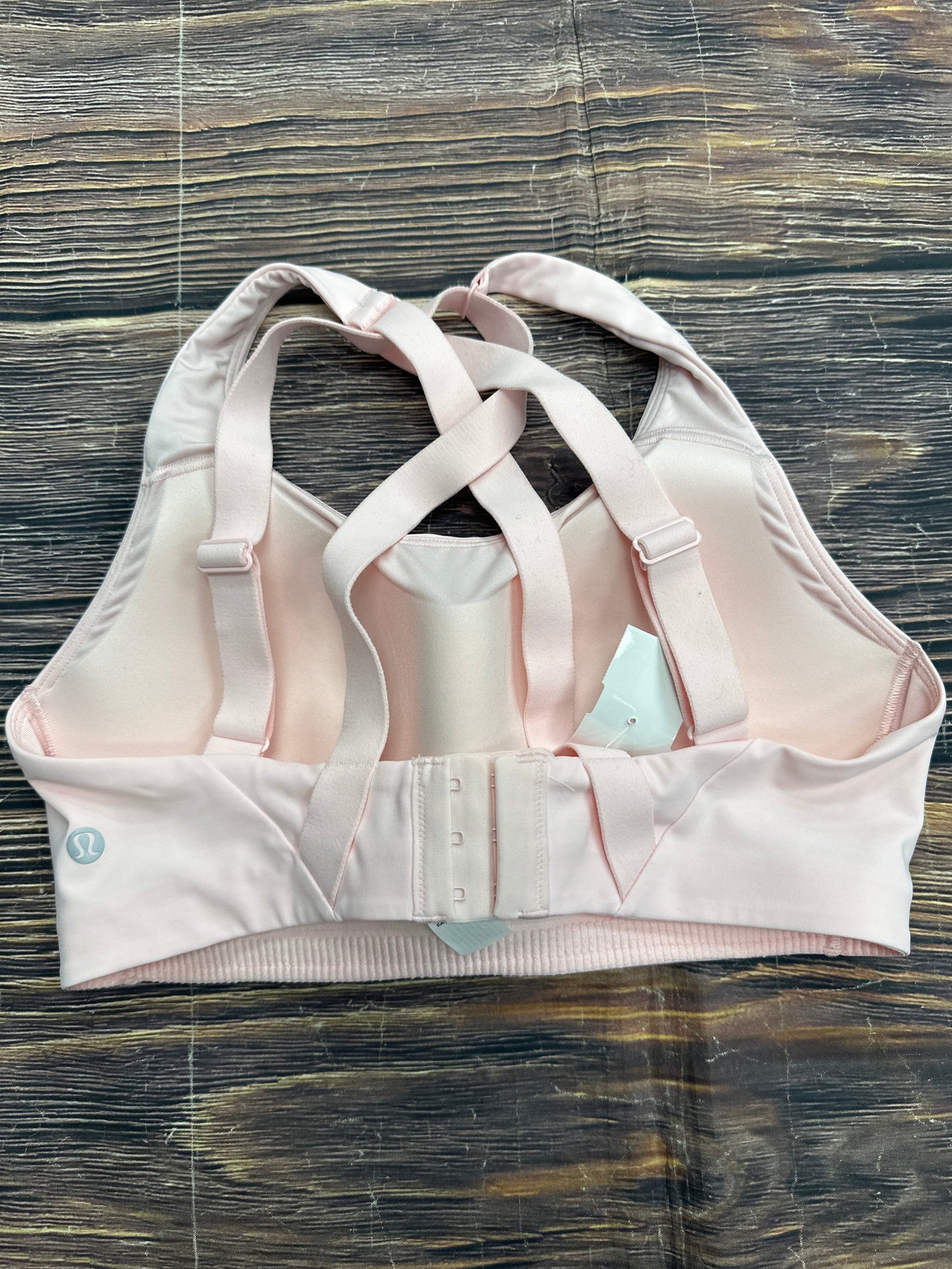 Athletic Bra By Lululemon In Pink, Size: L