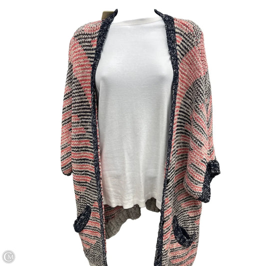 Sweater Cardigan By Moth In Multi-colored, Size: L