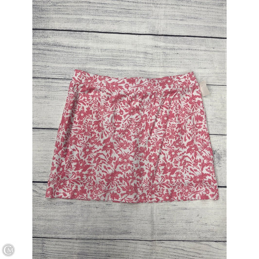 Skort By Croft And Barrow In Pink, Size: Xl