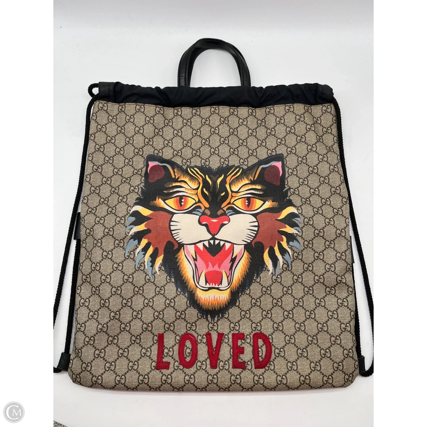 Backpack Luxury Designer By Gucci, Size: Medium