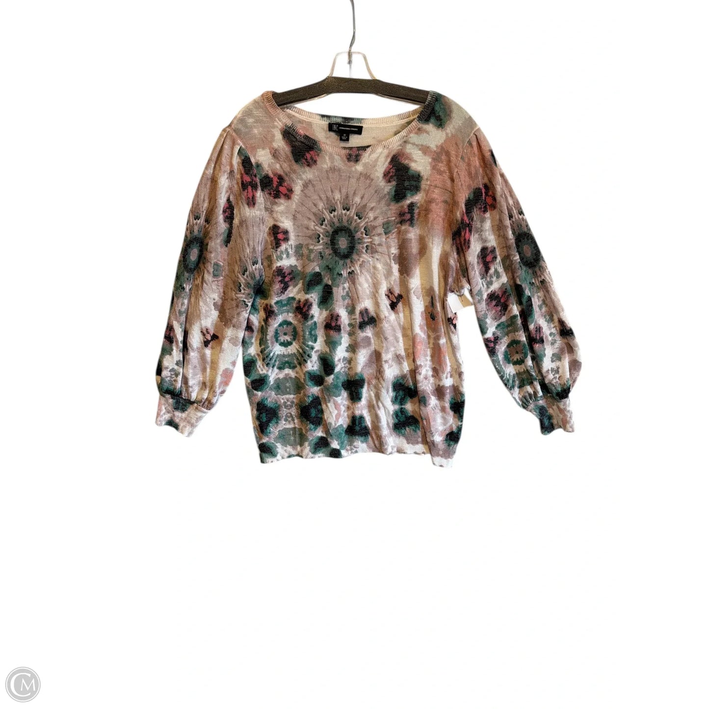 Top Long Sleeve By International Concepts In Purple, Size: 3x