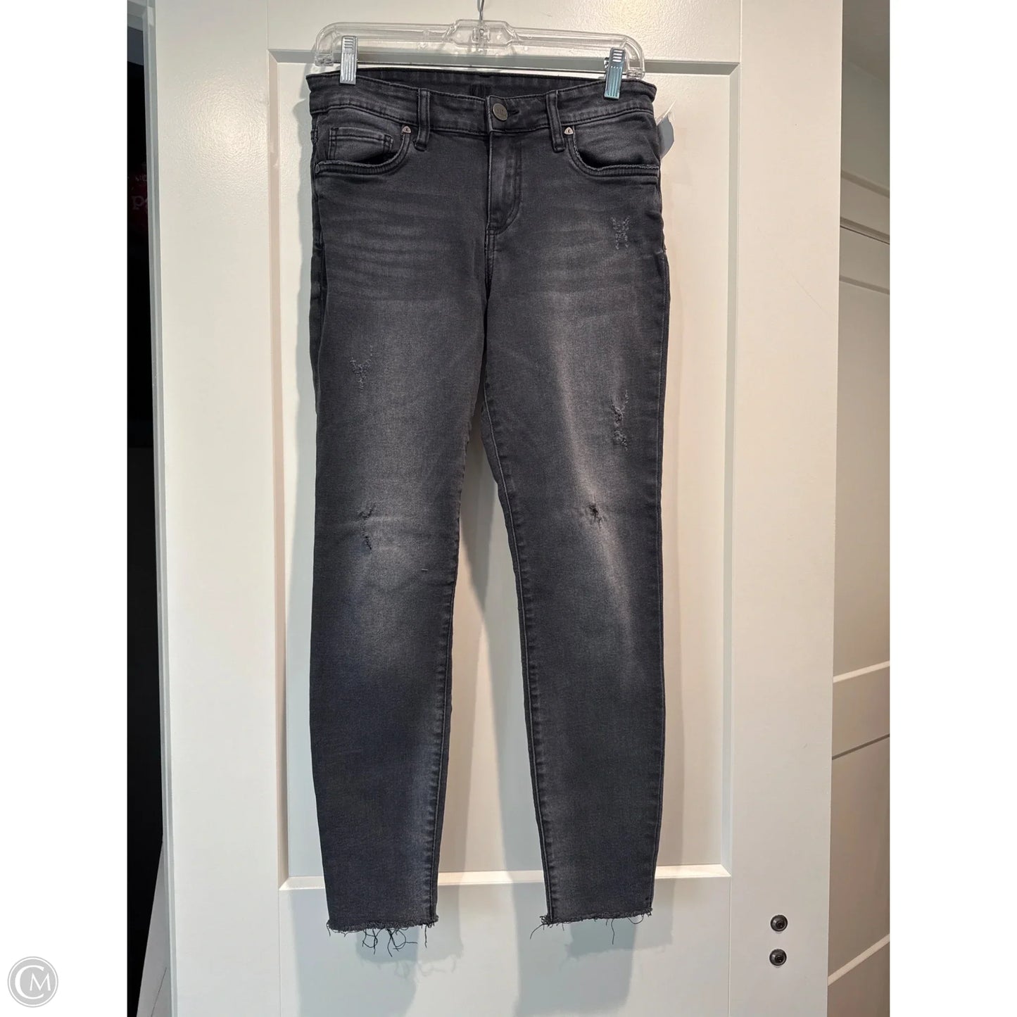 Jeans Skinny By Kut In Black, Size: 4