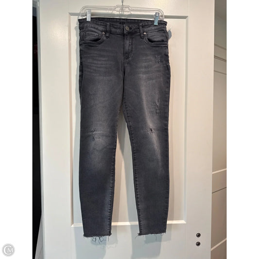 Jeans Skinny By Kut In Black, Size: 4