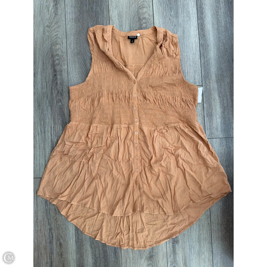 Tank Top By Torrid In Orange, Size: 2x