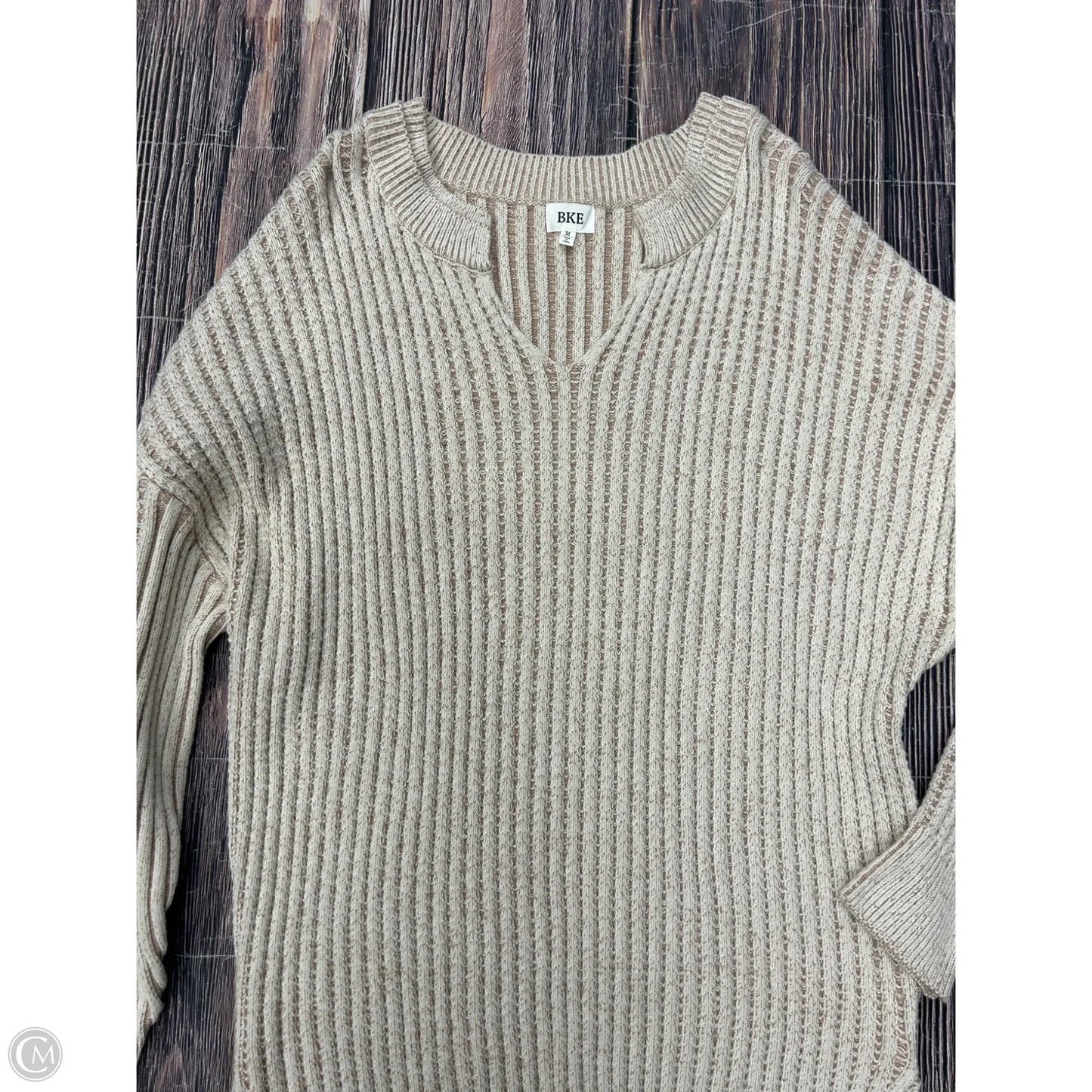 Sweater By Bke In Tan, Size: M