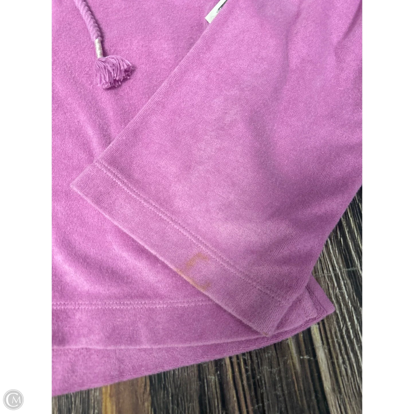 Sweatshirt Hoodie By J. Crew In Purple, Size: M