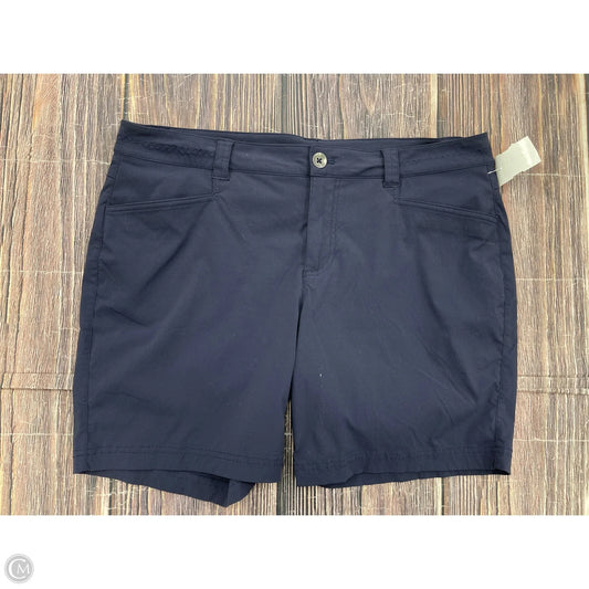 Athletic Shorts By Eddie Bauer In Navy, Size: 14p