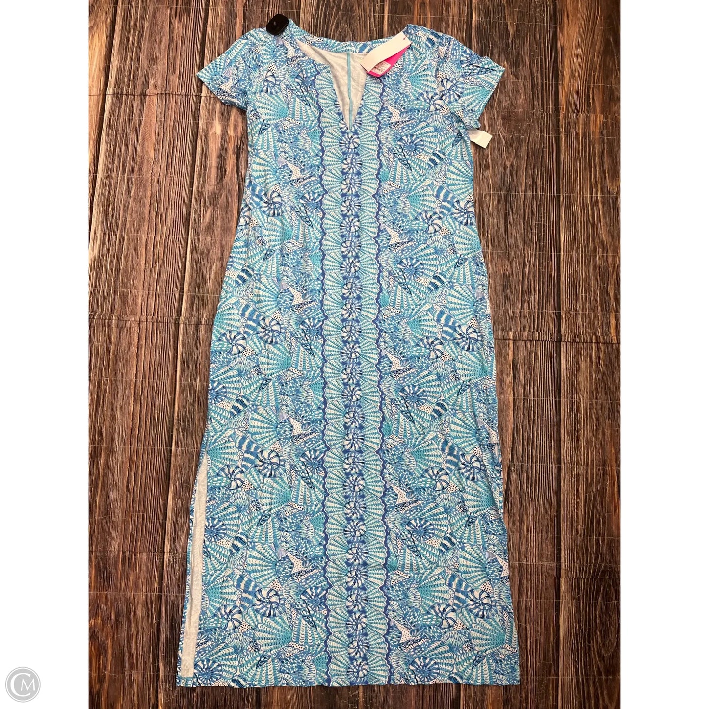 Dress Designer By Lilly Pulitzer In Blue, Size: 1x