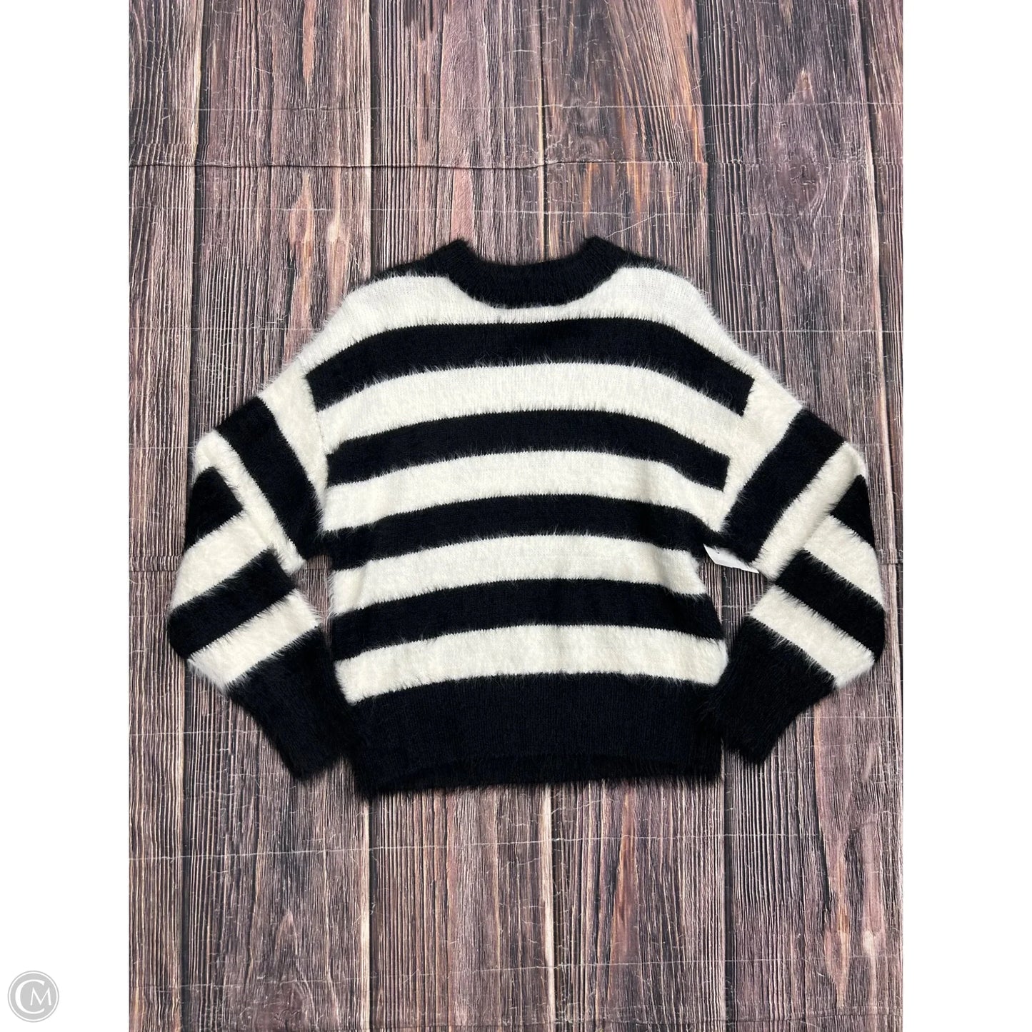 Sweater By A New Day In Black & White, Size: S