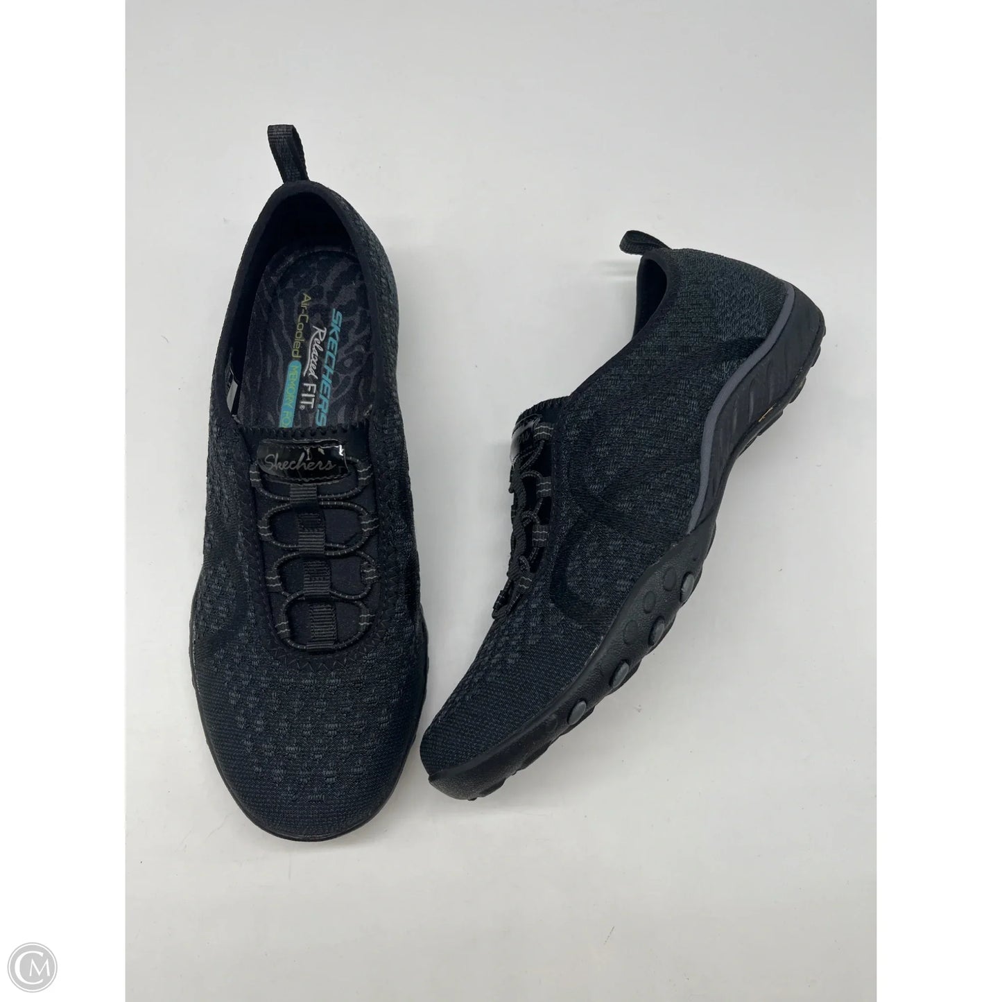 Shoes Athletic By Skechers In Black, Size: 8