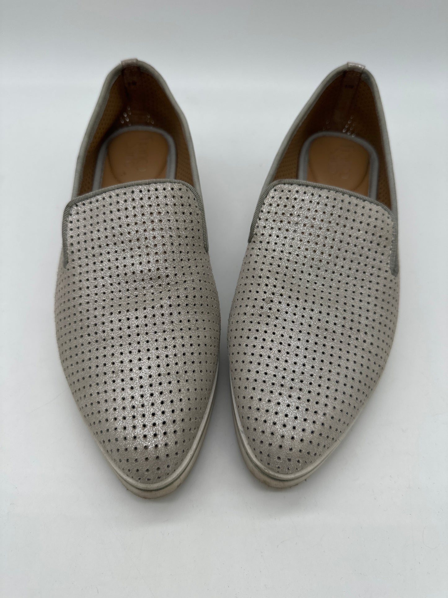 Shoes Flats By Franco Sarto In Grey, Size: 8.5