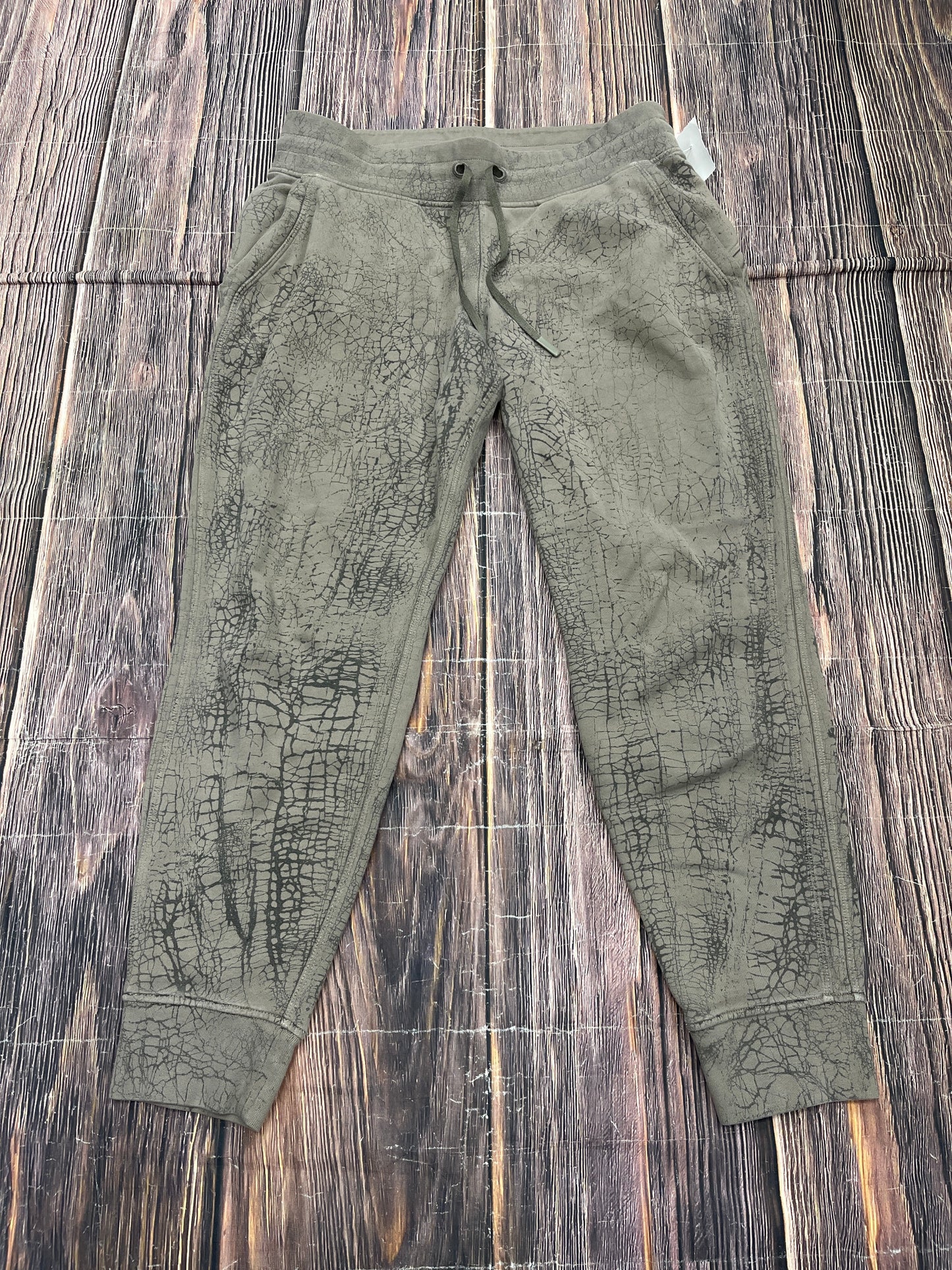 Athletic Pants By Lululemon In Green, Size: L