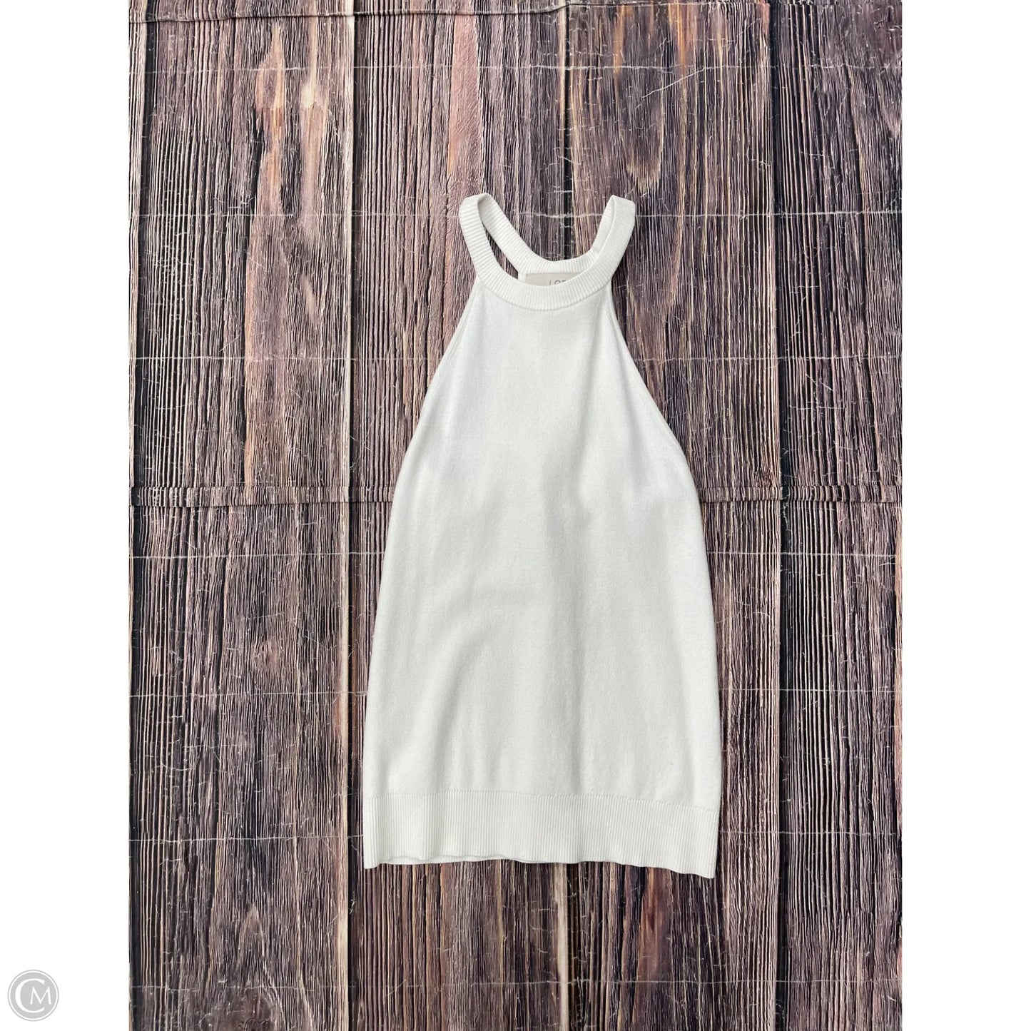 Top Sleeveless By Loft In White, Size: Xs