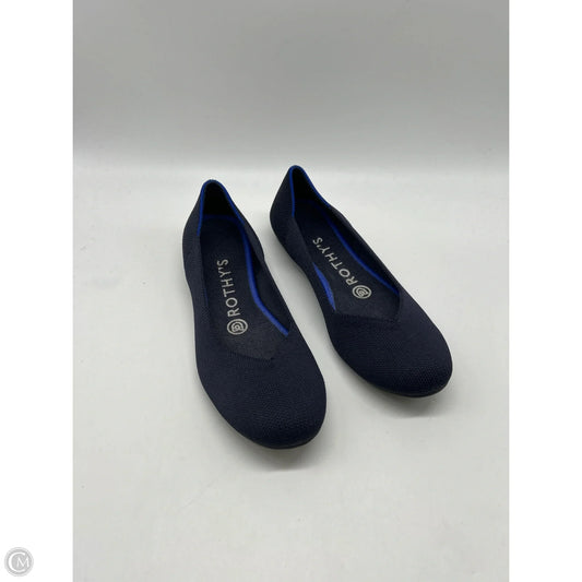 Shoes Flats By Rothys In Navy, Size: 6