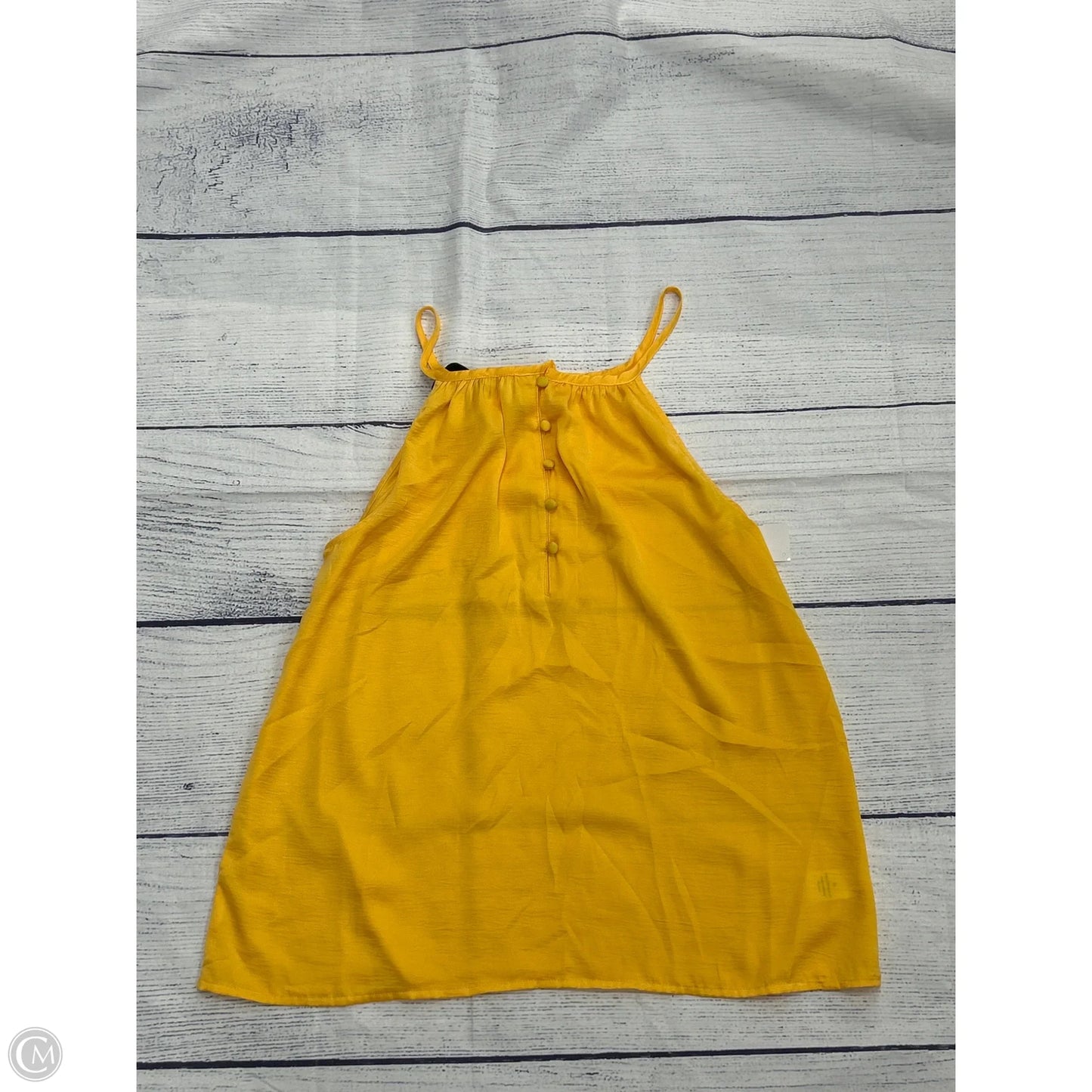 Tank Top By Ophelia Roe In Yellow, Size: M