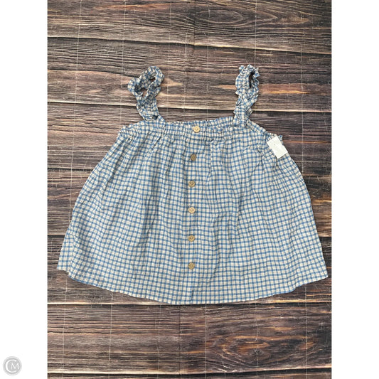 Tank Top By Cato In Blue, Size: 3x