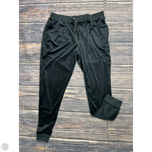 Pants Lounge By White Mark In Black, Size: 3x