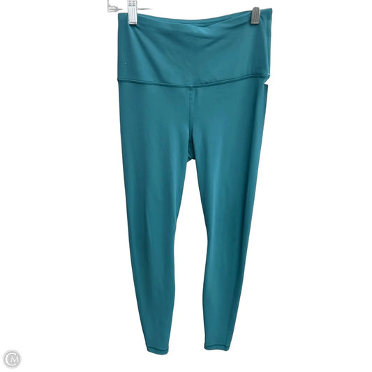 Athletic Leggings By Yogalicious In Blue, Size: S