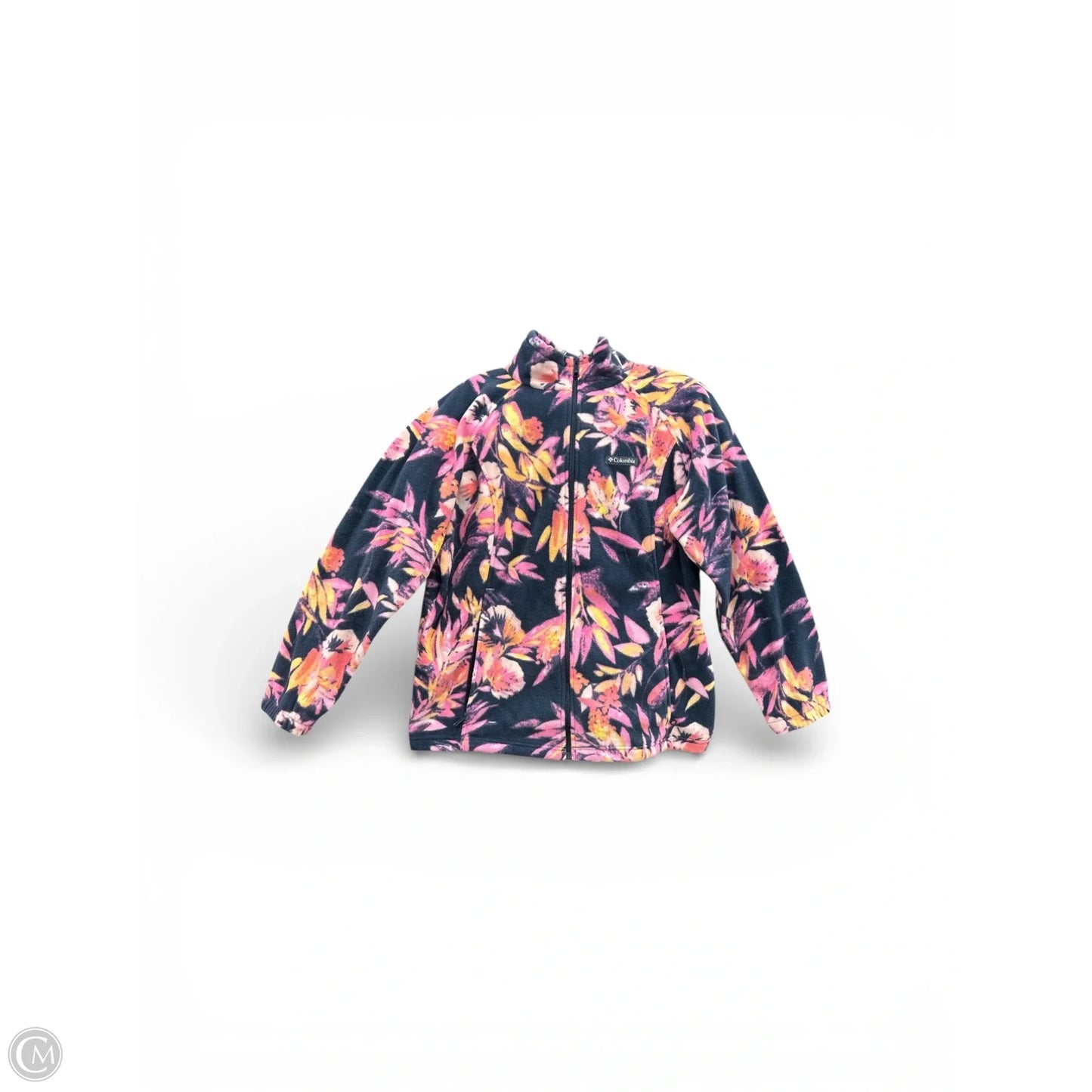 Sweatshirt Collar By Columbia In Floral Print, Size: 1x