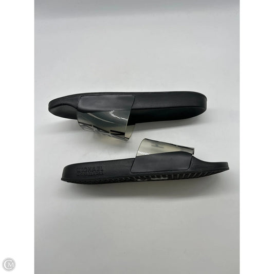 Sandals Designer By Michael Kors In Black, Size: 11