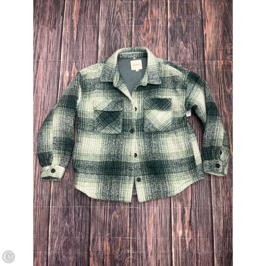 Jacket Shirt By Thread And Supply In Green, Size: Xl