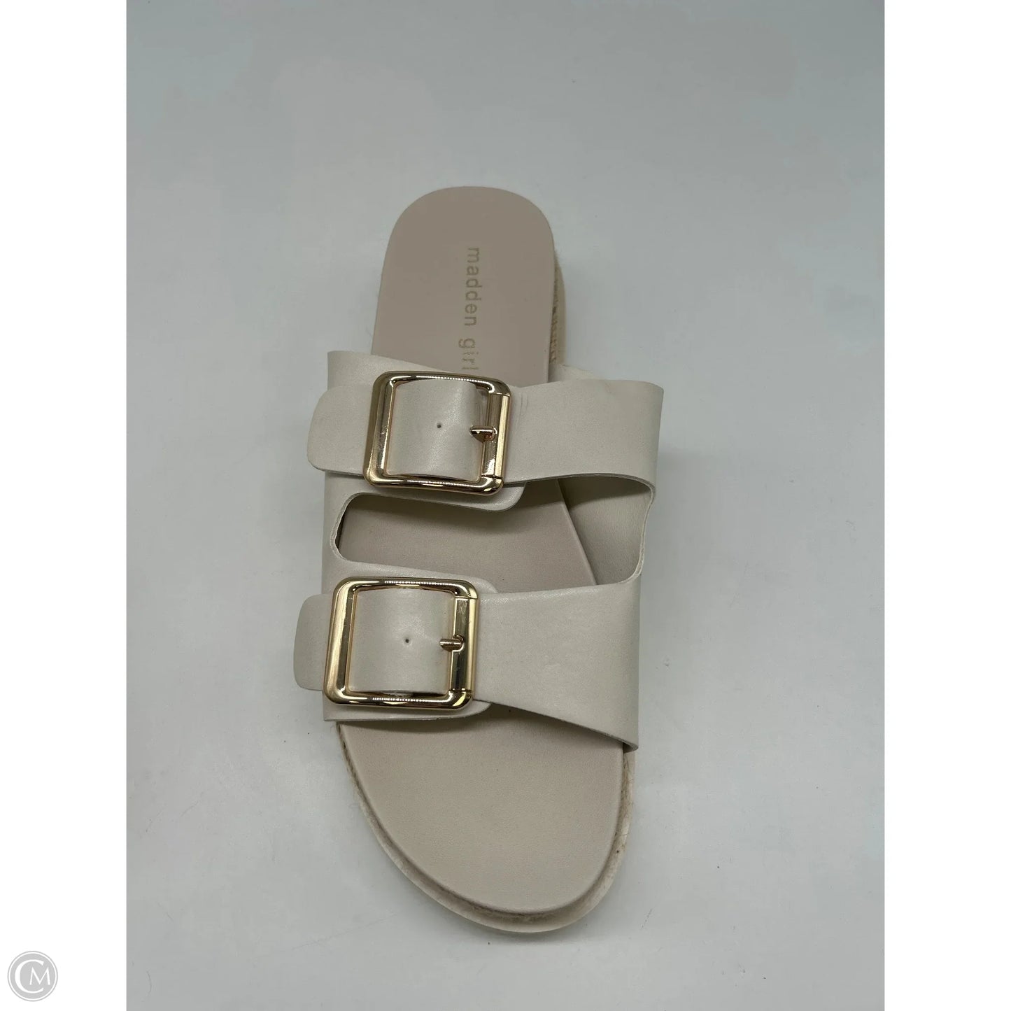 Sandals Heels Platform By Madden Girl In White, Size: 9