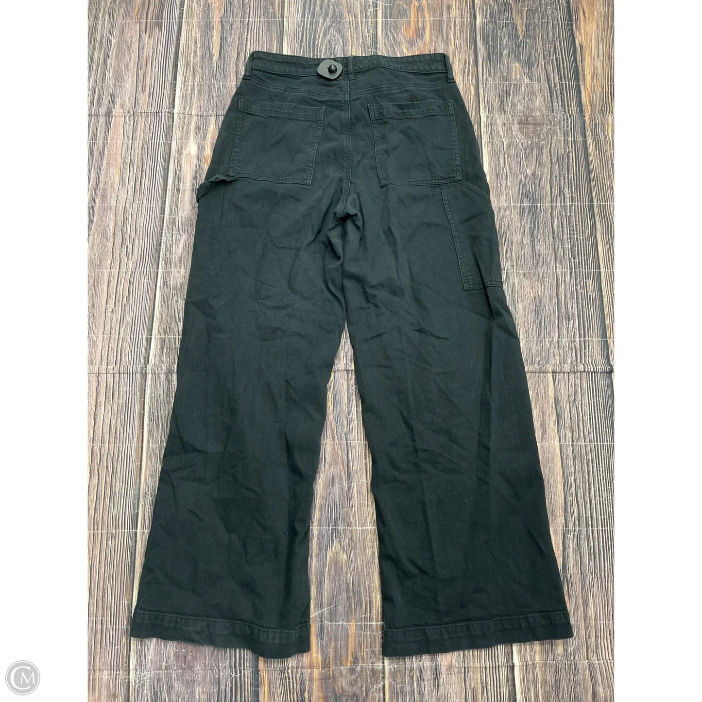 Pants Cargo & Utility By American Eagle In Black Denim, Size: 10