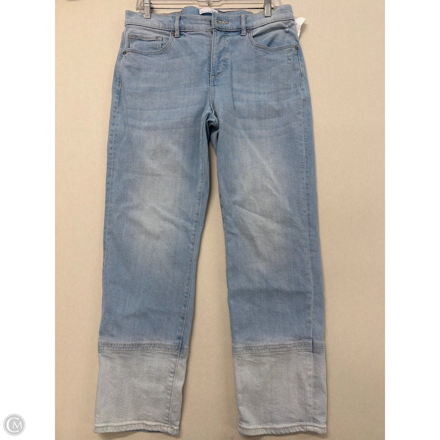 Jeans Wide Leg By Loft In Blue Denim, Size: 6