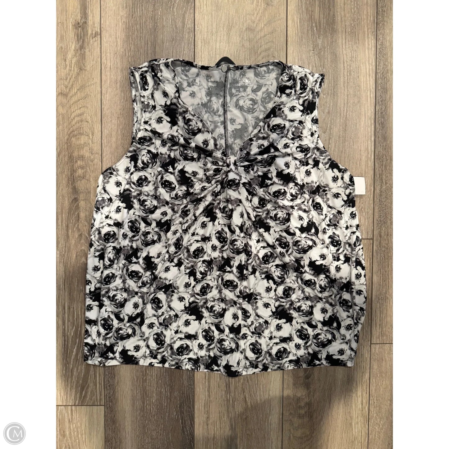 Tank Top By Apt 9 In Grey, Size: Xl