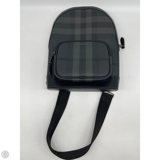 Backpack Luxury Designer By Burberry, Size: Large