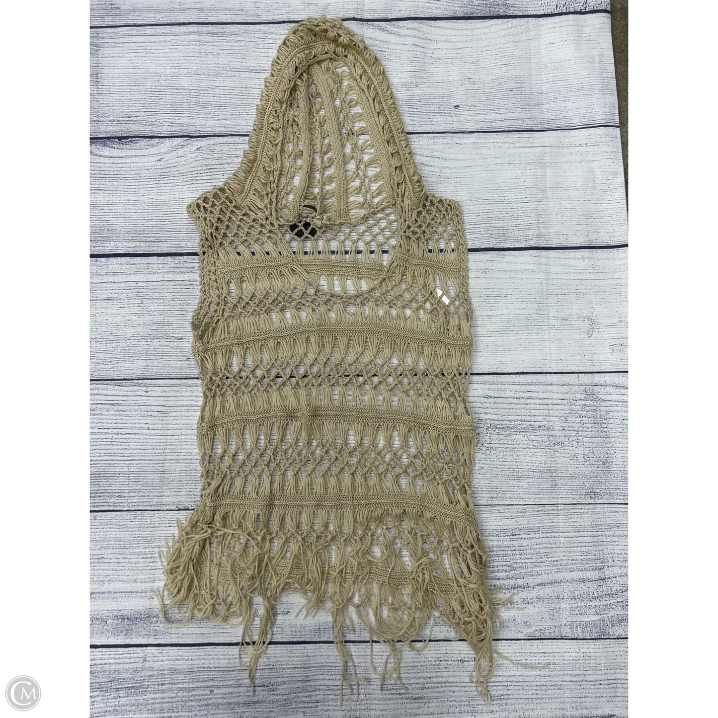 Tank Top By Pol In Tan, Size: L