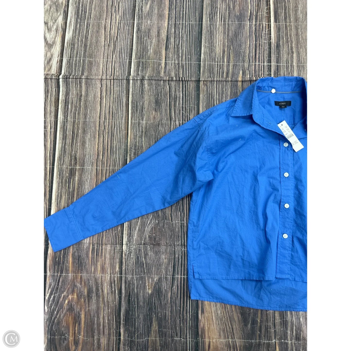 Top Long Sleeve By J. Crew In Blue, Size: 0