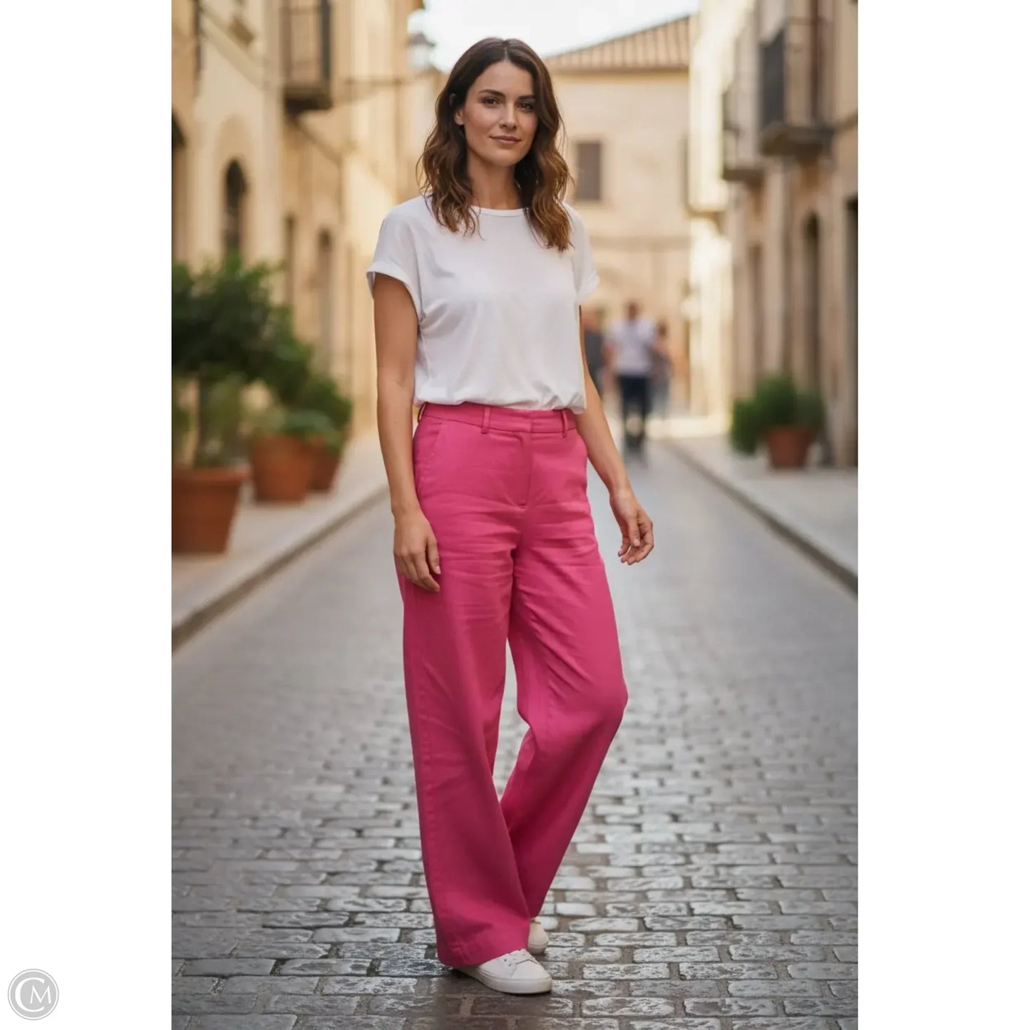 Pants Dress By Spanx In Pink, Size: L