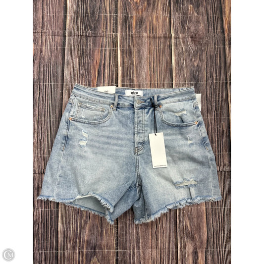 Shorts By Clothes Mentor In Blue Denim, Size: Xl