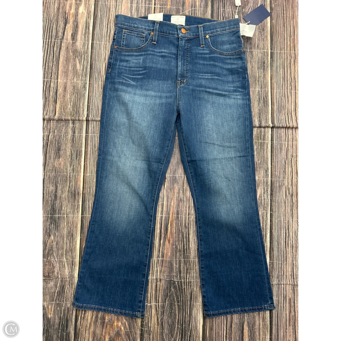 Jeans Boot Cut By Caslon In Blue Denim, Size: 12