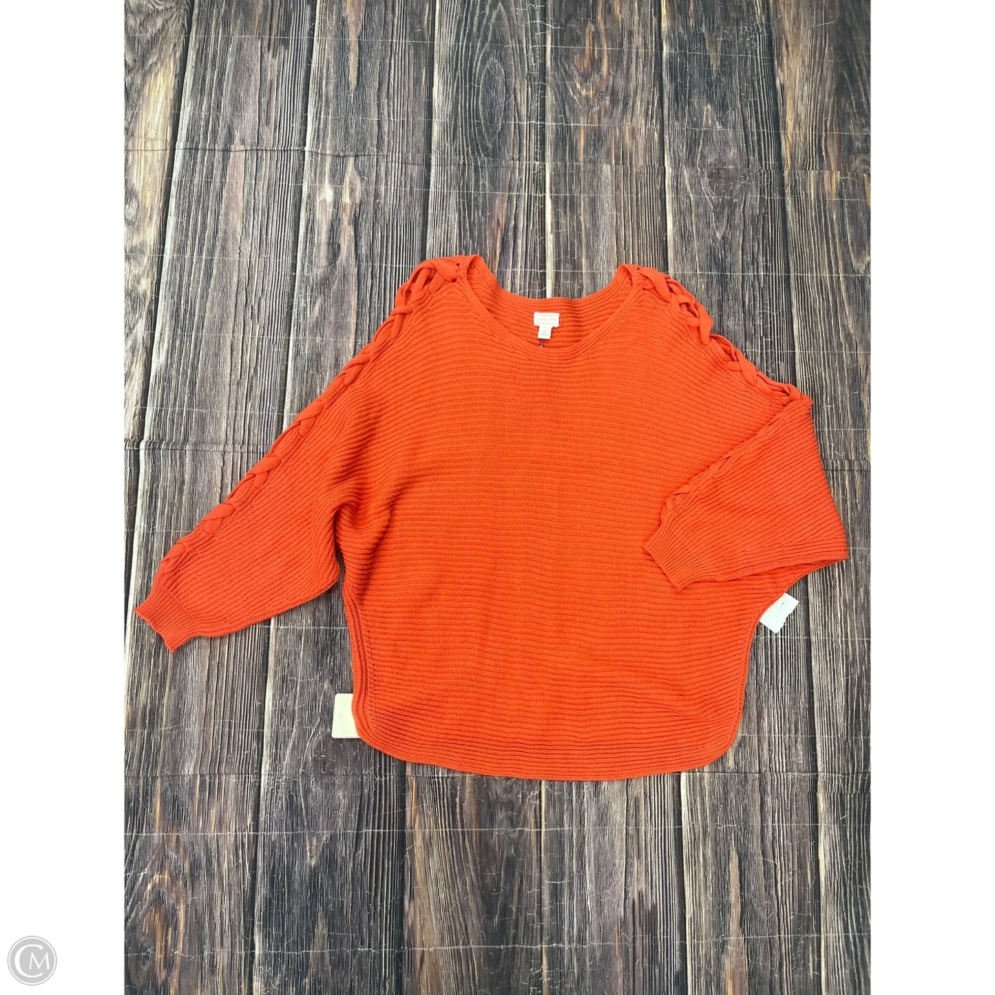 Sweater By Caslon In Orange, Size: 1x