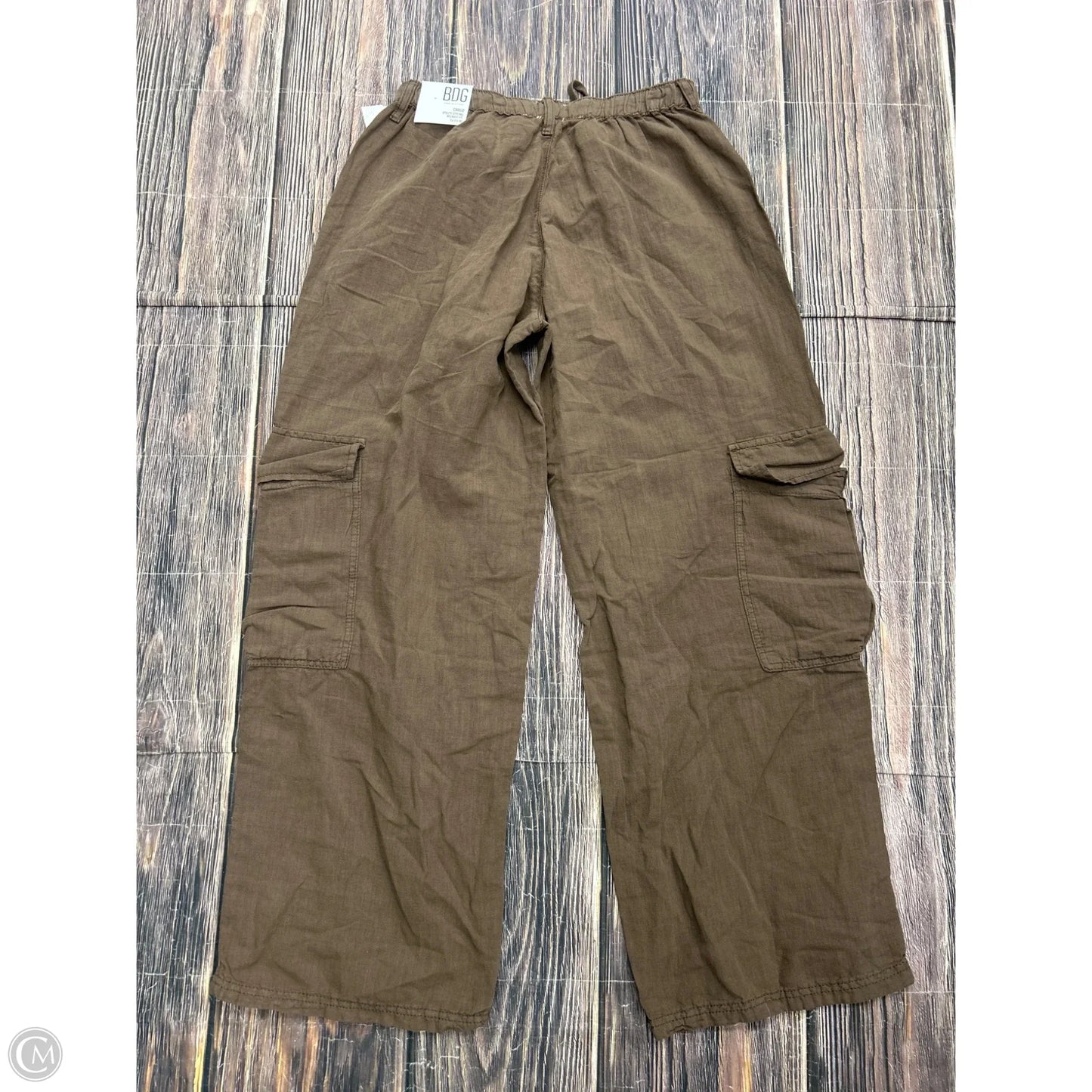 Pants Linen By Bdg In Brown, Size: M
