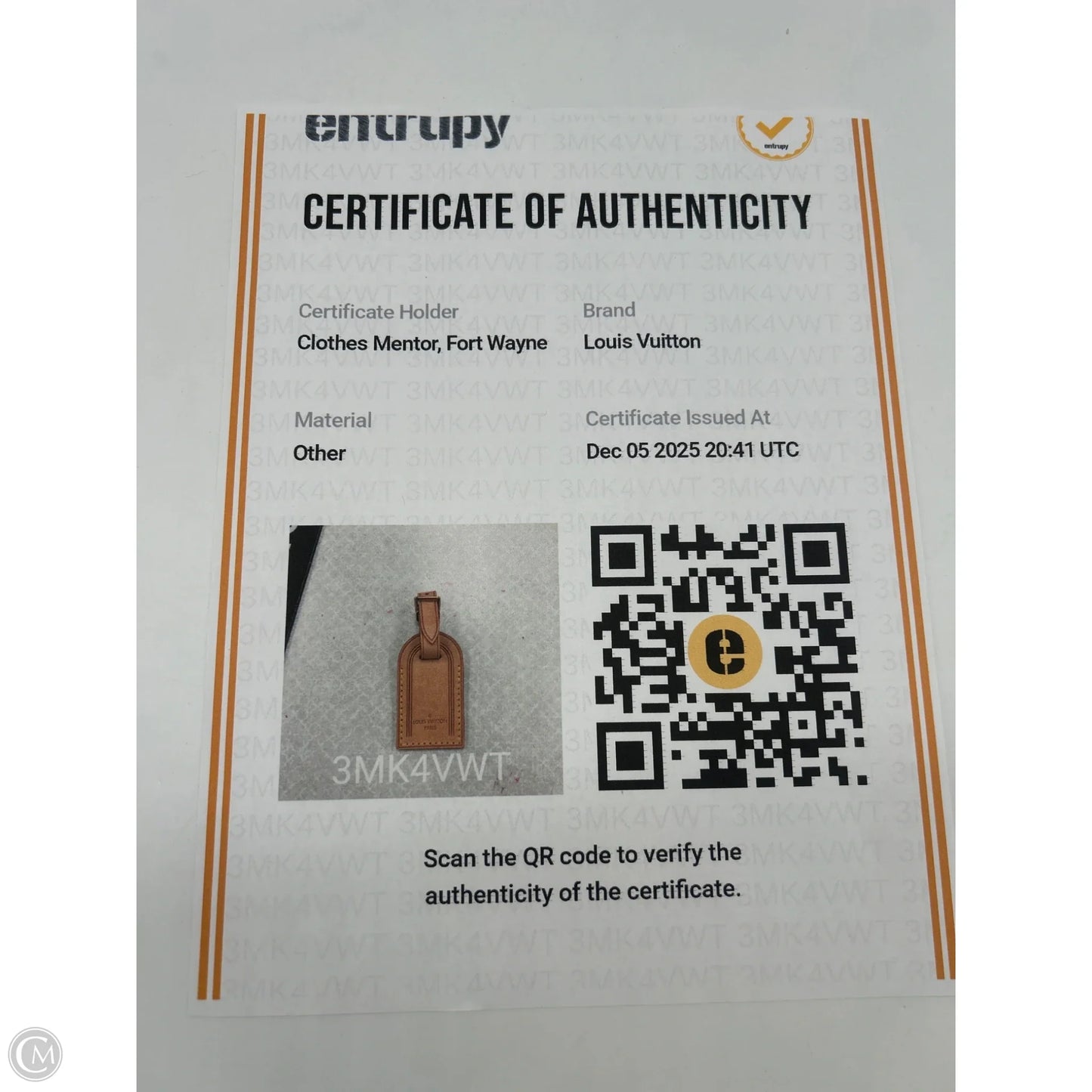 Accessory Luxury Designer Label By Louis Vuitton, Size: Small