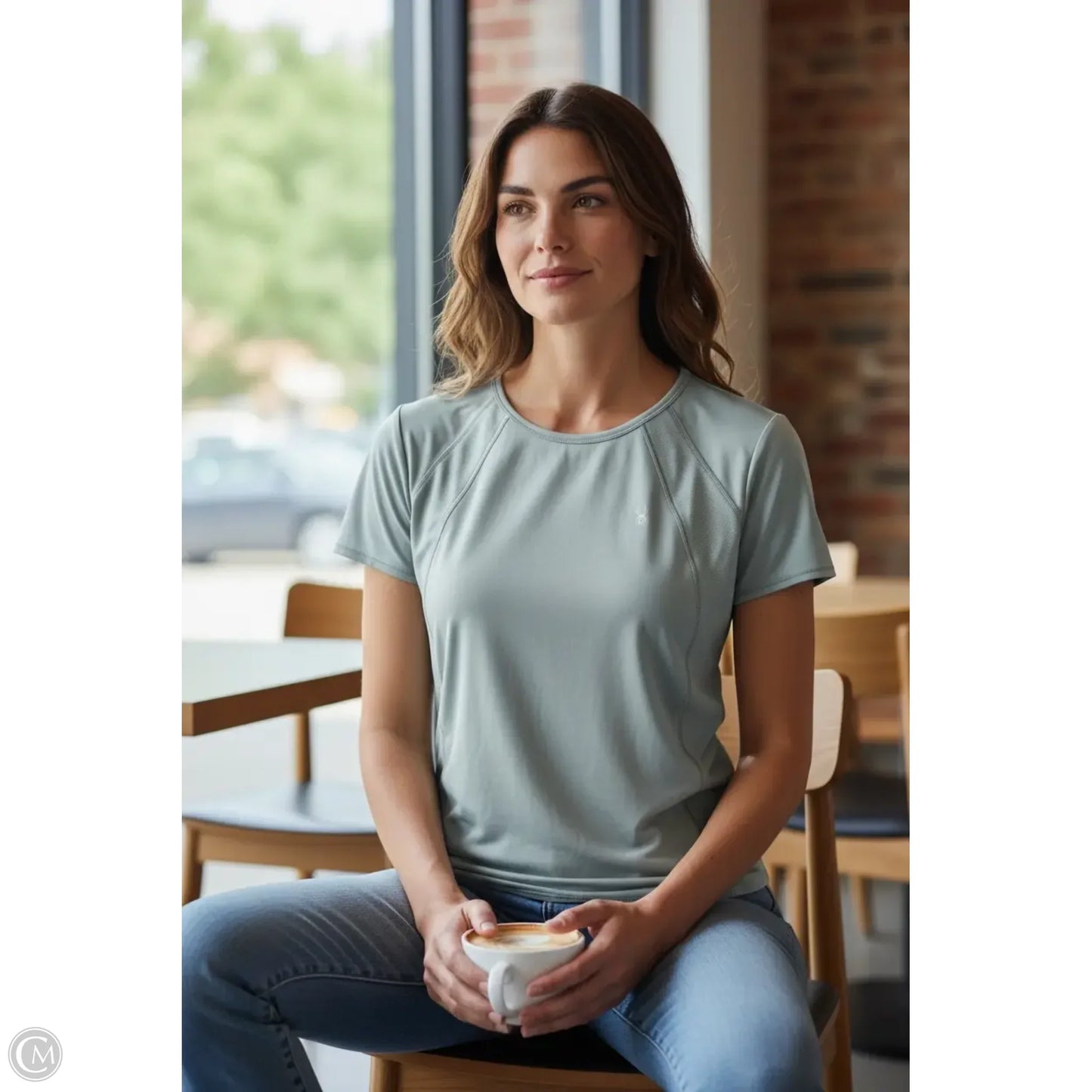 Athletic Top Short Sleeve By Spyder In Blue, Size: M