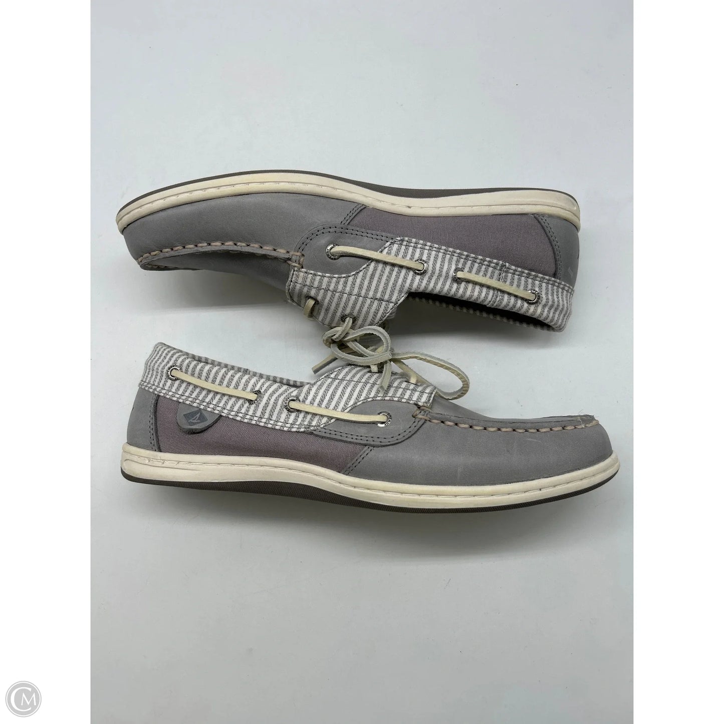 Shoes Flats By Sperry In Grey, Size: 10
