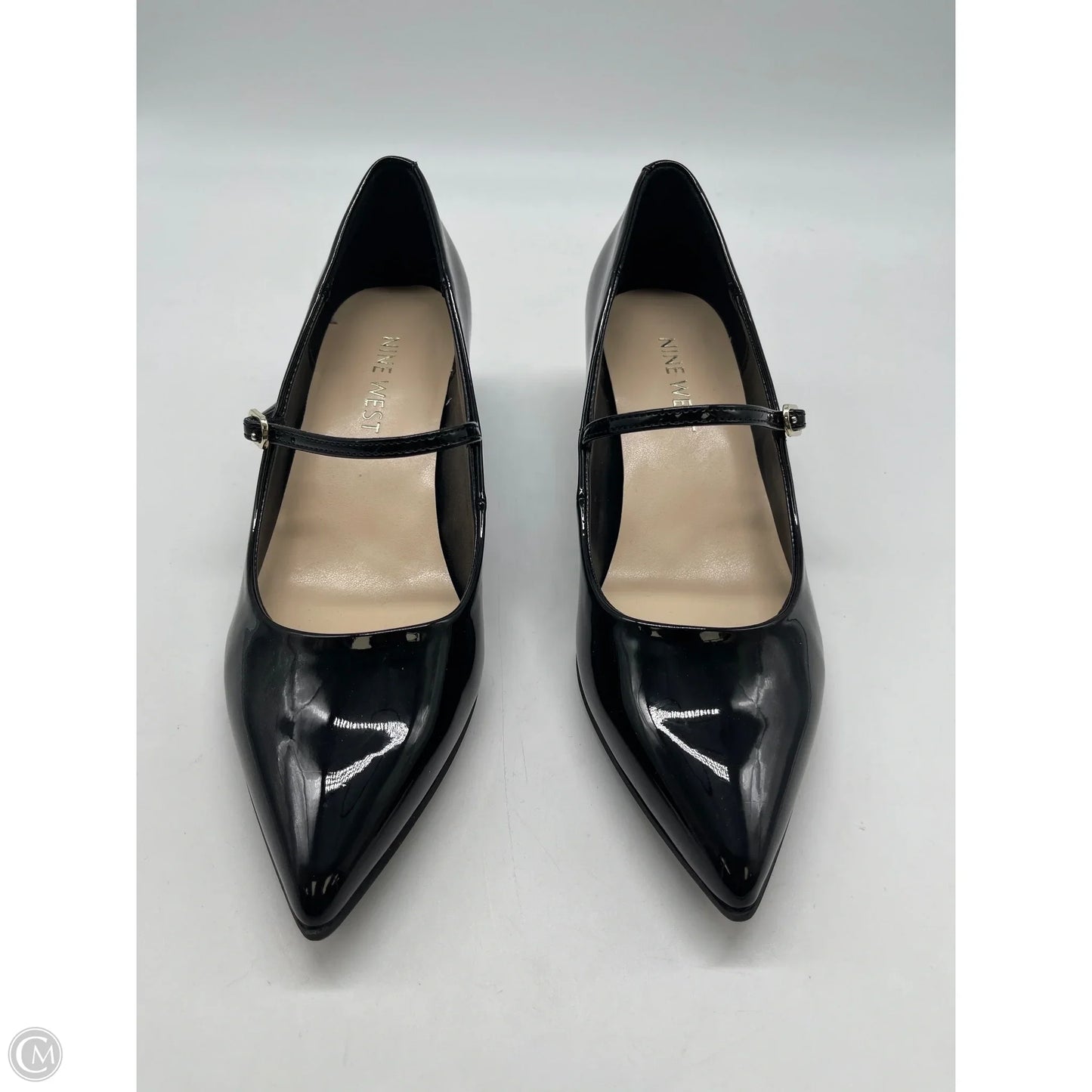 Shoes Heels Block By Nine West In Black, Size: 6.5