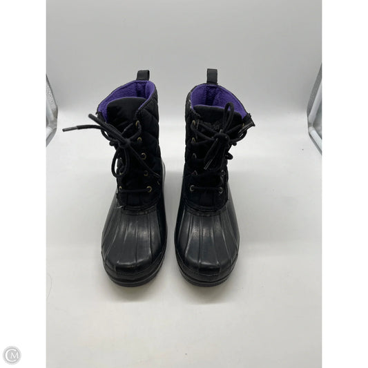 Boots Ankle Flats By Sperry In Black, Size: 7