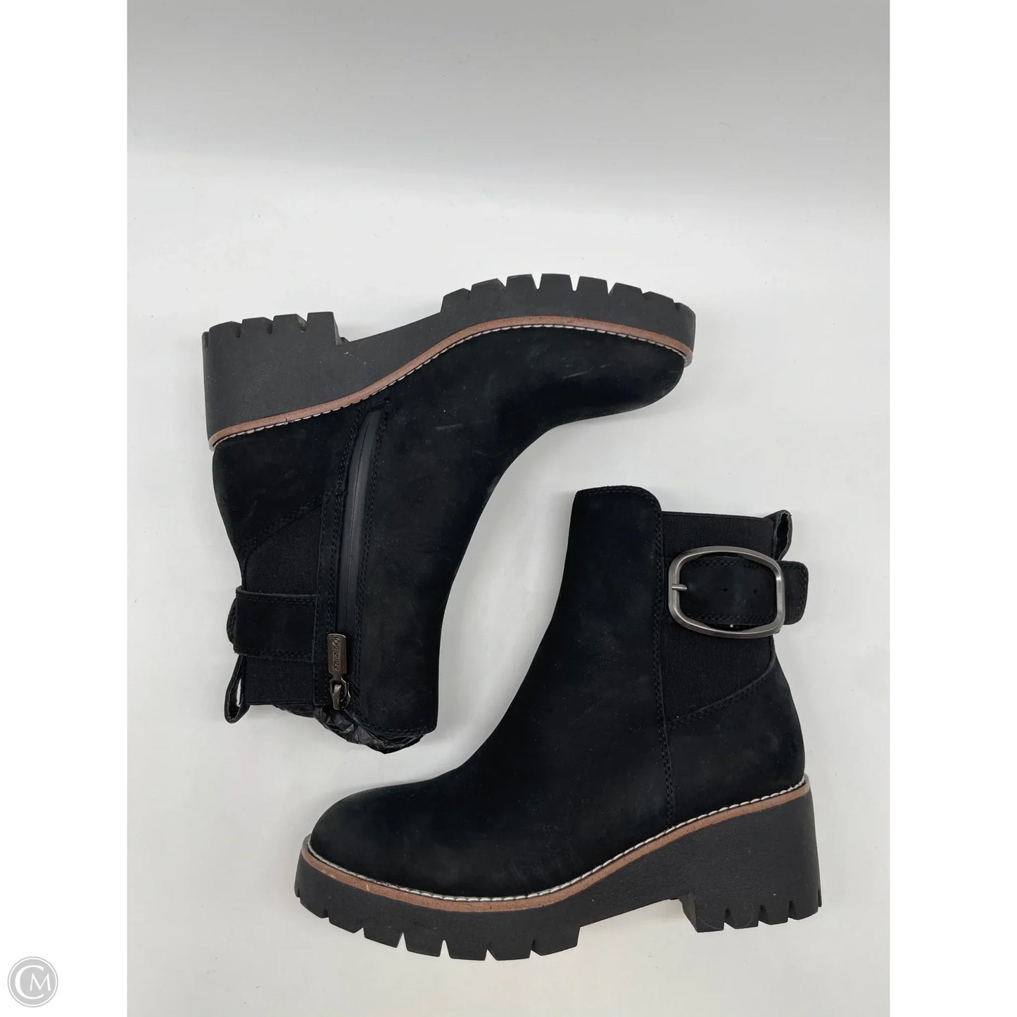 Boots Ankle Flats By Blondo In Black, Size: 7