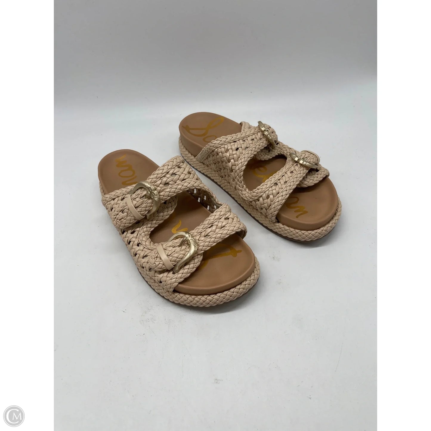 Sandals Flats By Sam Edelman In Cream, Size: 7.5