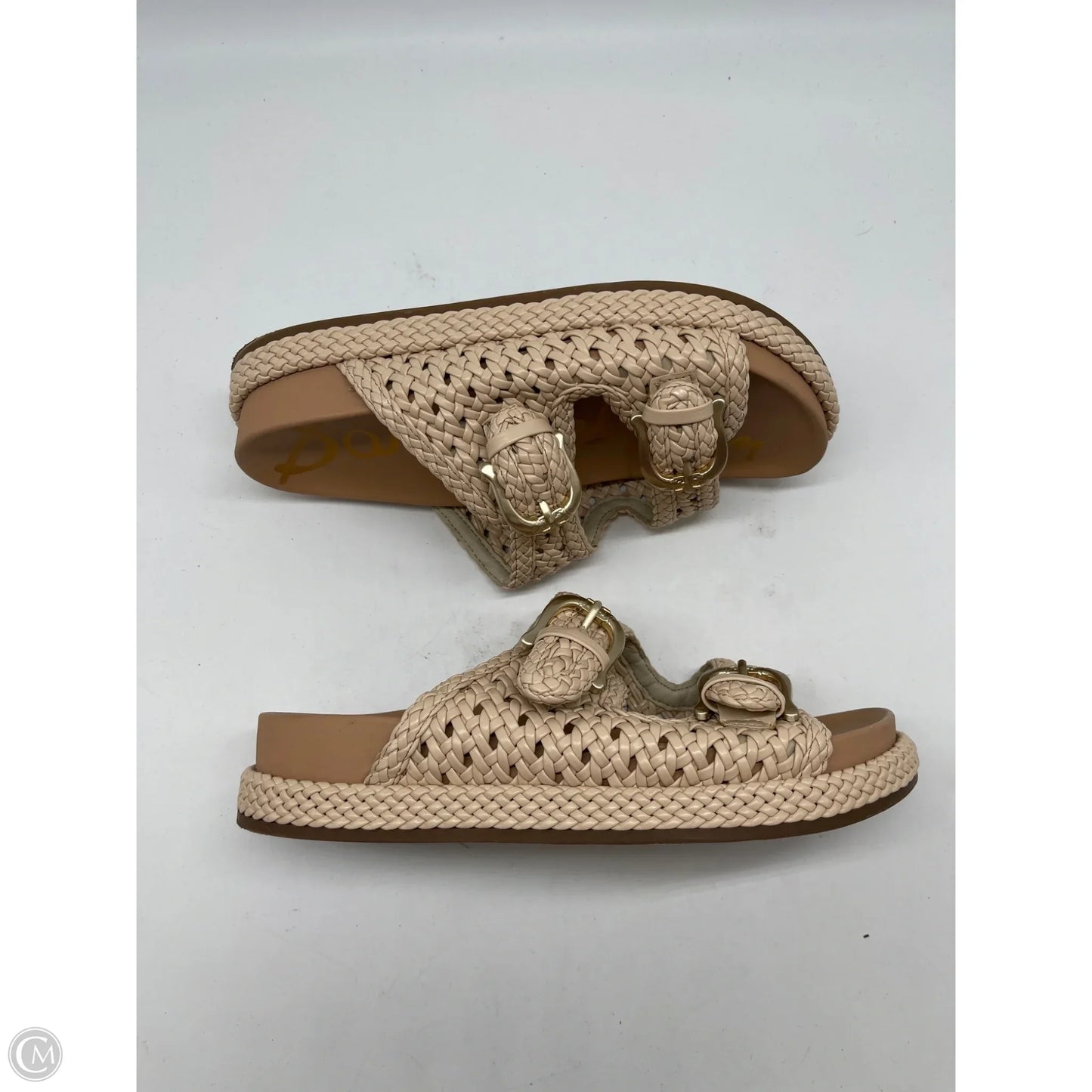 Sandals Flats By Sam Edelman In Cream, Size: 7.5